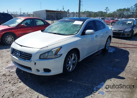 2014 Nissan Maxima 3.5 Sv z USA, uszkodzony, nr VIN 1N4AA5AP9EC458514